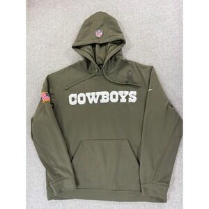Dallas Cowboys Nike Therma Fit Stadium Hoodie Sweatshirt (Men's XL) Green